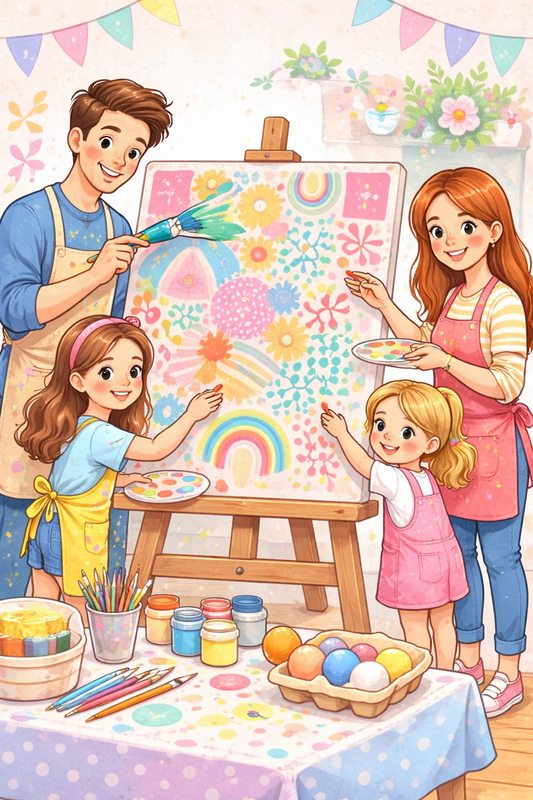 Our family canvas sessions