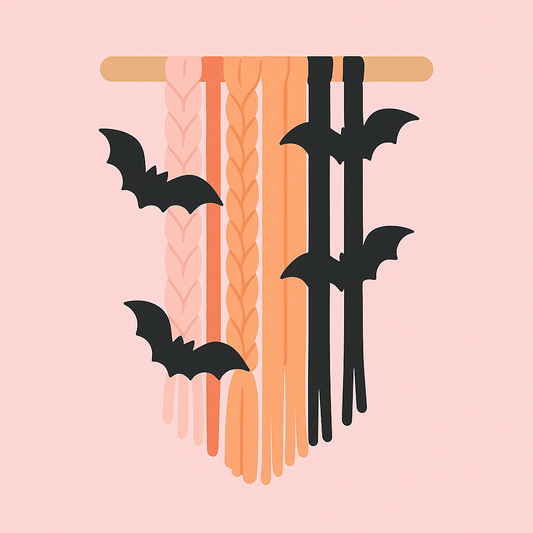 Halloween wall hanging