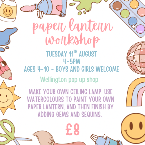 Paper lantern workshop