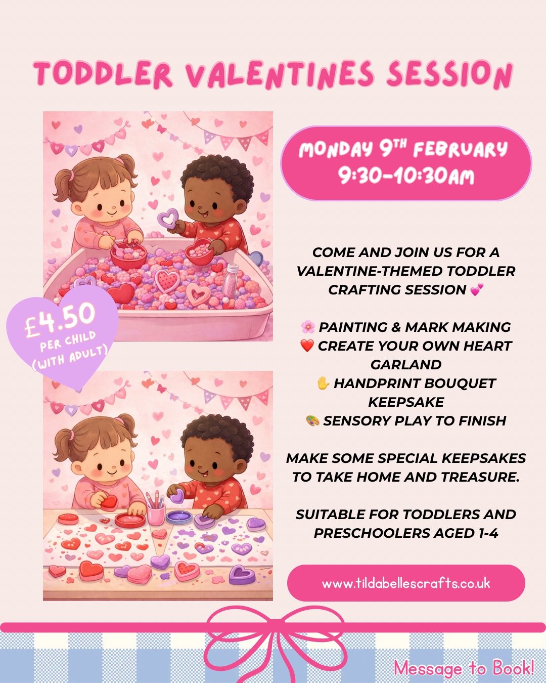 Valentines toddler group