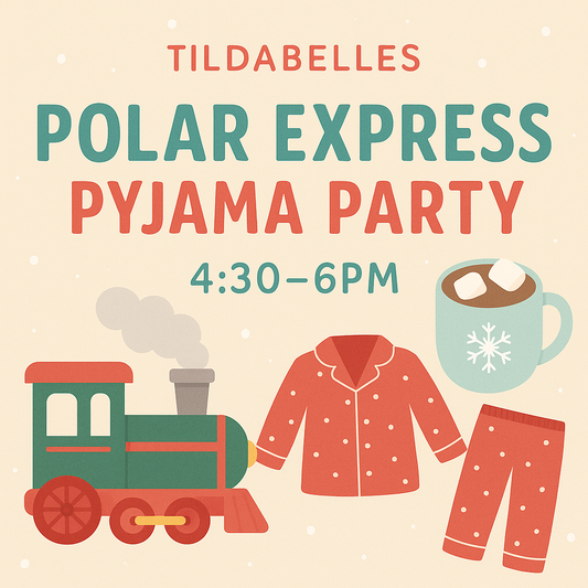Polar express pyjama party